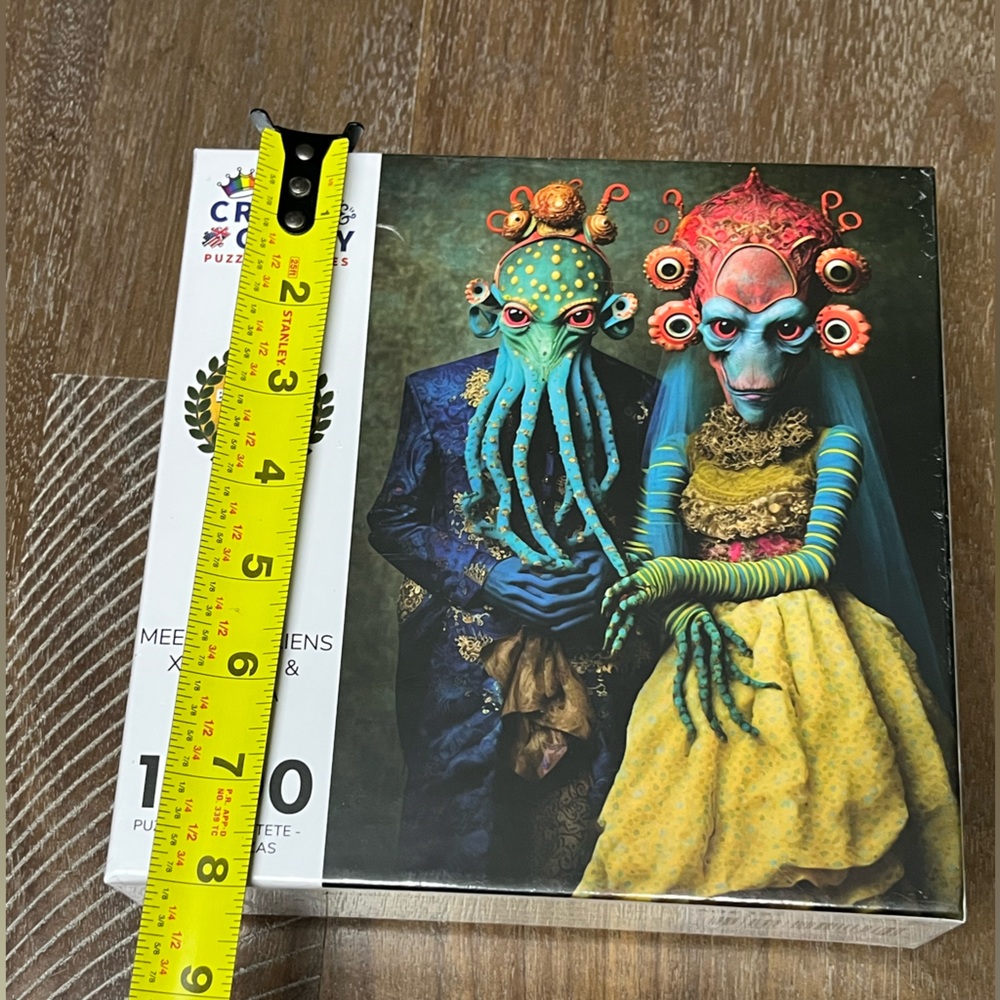 NEW & SEALED Cross & Glory 1000 Piece Puzzle Meet the Aliens Xantara & Nykara